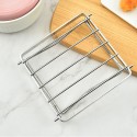 Outdoor Pot Rack Stainless Steel Grill Camping Folding Light Campfire Picnic BBQ Backpacking Fishing Hiking