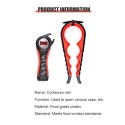 4in1 Can Opener & 5in1 Corkscrew Set Multifunctional Manual Can Opener & Corkscrew with Good Grip Smooth Edge Beer Bottle Opener