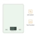 Food Scale Digital Kitchen Scale 1g/0.01oz Precise Graduation Weight Grams Ounces Tempered Glass for Baking Cooking