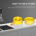 Plastic Egg Separator Egg-yolk Extractor Yolk Divider Egg White Strainer Baking Tool for Home Kitchen