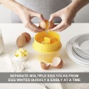 Plastic Egg Separator Egg-yolk Extractor Yolk Divider Egg White Strainer Baking Tool for Home Kitchen