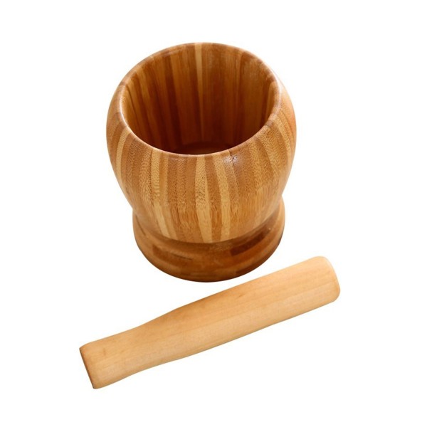 Mortar and Pestle Set Big Manual  Garlic Spices Large Mortar Pestle Pepper Minced Tool Durable Lightweight Garlic Mills Mixing Pot Herb Pepper Grinder