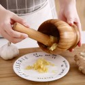 Mortar and Pestle Set Big Manual  Garlic Spices Large Mortar Pestle Pepper Minced Tool Durable Lightweight Garlic Mills Mixing Pot Herb Pepper Grinder