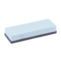 400/1000 3000/80000 Grit White Corundum Double-sided Whetstone with Leather Strop White Stone Correction Angel Guide