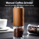 Manual Coffee Grinder Hand Coffee Mill with Ceramic Core Coffee Bean Grinder Coffee Bean Mill for Home and Outdoors