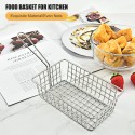 Mini French Fries Basket Chips French Fry Basket Holder Fried Food Table Serving Mini French Fry Chips Baskets Net for Chips French Fry Chicken Nuggets