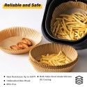 50PCS Fryer Paper Disposable Paper Non-stick Heat Resistant Oil Absorption  Fryer Parchment Paper Baking Paper