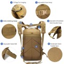 45L Outdoor Backpack Water Resistant Molle Backpack Bag for Outdoor Camping Hiking Traveling