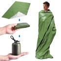 Portable Lightweight Outdoor Emergency Sleeping Bag with Drawstring Sack for Camping Hiking Travel Survival