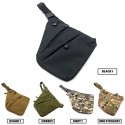 Men’s Crossbody Bag Storage Bag Waterproof Left Right Shoulder Backpack Chest Bag Messenger Bag Cycling Hiking