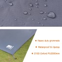 Waterproof Camping Tarp Thicken Picnic Mat Durable Beach Pad Multifunctional Tent Footprint Sun Canopy Ground Sheet for Hiking Traveling Backpacking