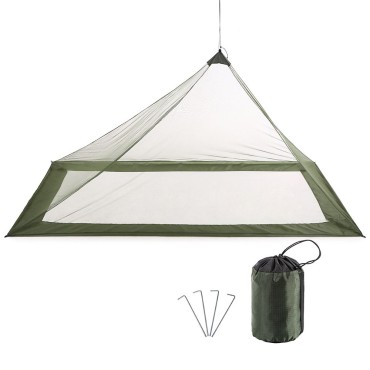 Lixada Ultralight Mosquito Net Bugs Bee Repellent Mesh Net Outdoor Insect Mesh Guard Tent Camping Tent