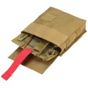 Quick Access First Aid Kit Tactical Molle Waist Pouch Outdoor Survival Tool Set Essential Aid Supplies Included