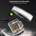 LEDs Headlamp Flashlight COB Head Band Light USB Rechargeable 3 Modes for Camping Running Cycling