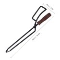 Stainless Steel Grabber BBQ Clamp for BBQ Picnic Backpacking Camping Hiking Picnic