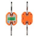 Mini Portable Electronic Crane Scale Digital Luggage Hanging Scale Fish Scale with Zero Tracking and Tare Function 150kg   Double-range Scale Digital Hanging Scale