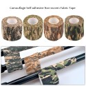 Waterproof Roll Camo Stealth Tape Outdoor Hunting Tape Camouflage Self-adhesive Non-woven Fabric Bandage Tapes Cloths