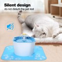 1.6L Automatic Cat Water Fountain Electric Pet Drinker Bowl Dispenser