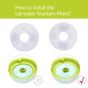 Cat Water Fountain Filters Replacement Filters for Cat Water Fountain Water Dispenser