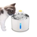 2.4L Automatic Pet Cat Water Fountain with LED Electric USB Dog Cats Pets Mute Drinker Feeder Bowl Pet Drinking Fountain Dispenser