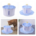 2.6L Automatic Pet Water Fountain Silent Drinking Electric Water Dispenser Feeder Bowl for Cats Dogs Multiple Pets with 1 Mat