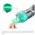 Dog Water Bottle for Walking Portable Pet Travel Water Dispenser Multi-Functional Water Cup Food Box with Poop Shovel