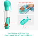 Dog Water Bottle Bowl Pet Outdoor Puppy Water Dispenser with Drinking Feeder Cup for Doggy Travel Walking Hiking