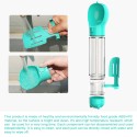 Dog Water Bottle Bowl Pet Outdoor Puppy Water Dispenser with Drinking Feeder Cup for Doggy Travel Walking Hiking