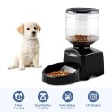 5.5L Automatic Pet Feeder Smart Pet Feeder Timed Dog Cat Food Dispenser Timer   Programmable 1-3 Meals 12 Portions Control Voice Recorder for Dog Cat Small Medium   Pets