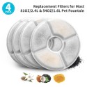 Circular Replacement Filters for Most 810Z/2.4L & 54OZ/1.6L Pet Fountain