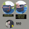 Large Capacity Dog Snack Bag Dog Treat Pouch Dog Training Pouch Bag with Adjustable Waistband Pet Training Pocket Outdoor Bag