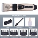 Pet Grooming Hair Clipper Hair Cutter Low Noise Dog Cat Rabbit Hair Trimmer Cutter USB Rechargeable Shavers Electrical Pet Professional Grooming Machine Tool