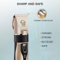 Pet Grooming Hair Clipper Hair Cutter Low Noise Dog Cat Rabbit Hair Trimmer Cutter Baby Hair Clipper USB Rechargeable Shavers Electrical Pet Professional Grooming Machine Tool