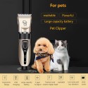 Pet Grooming Hair Clipper Hair Cutter Low Noise Dog Cat Rabbit Hair Trimmer Cutter Baby Hair Clipper USB Rechargeable Shavers Electrical Pet Professional Grooming Machine Tool