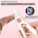 Pet Nail Clippers Dog Cat Nail Clippers with LED Light Professional Nail Trimmers Claw Trimmer