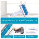 Pet Hair Remover Cat Hair Brush Reusable Dog Hair Remover Roller Self-Cleaning Fur Remover for Carpet Fabrics Sweater Bedding Clothes Furniture