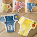 Dog Diapers Reusable Washable Cover Up Panties Adjustable Nappies Physiological Pants for Dogs