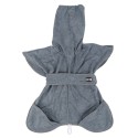 Dog Bath Towel Microfiber Absorbent Quick Dry Oversized Hooded Bath Robe