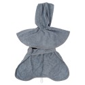 Dog Bath Towel Microfiber Absorbent Quick Dry Oversized Hooded Bath Robe