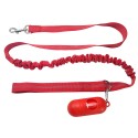 150cm Walking Dog Rope Pet Leash Dog Leash  Reflective Dog Leash Dog Poop Bags with Dispenser