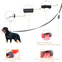 150cm Walking Dog Rope Pet Leash Dog Leash  Reflective Dog Leash Dog Poop Bags with Dispenser