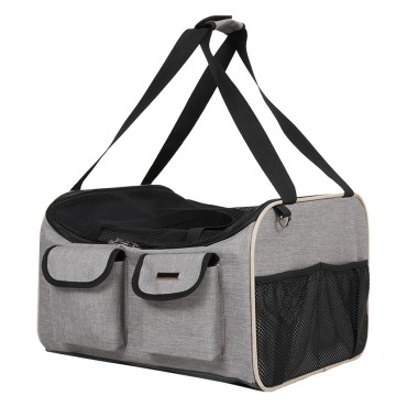 Pet Car Bag Pet Carrier Portable Pet Travel Handbag for Small Medium Dog Cat Ventilated Breathable Mesh