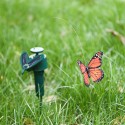 Solar Powered Dancing Fluttering Butterflies Flying Humming Bird Garden Yard Decoration