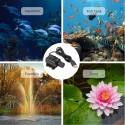 DECDEAL USB Brushless Water Pump with Strainer Ultra-quiet Mini DC5V Micro Brushless Water Oil Pump Waterproof Submersible Fountain Pump Aquarium Pond Circulating 150L/H 1.2W Lift 3.28ft