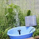 Mini Solar Fountain Pump Solar Water Pump Power Panel Kit Solar Panel Water Pump for Garden Pool