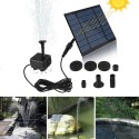 Mini Solar Fountain Pump Solar Water Pump Power Panel Kit Solar Panel Water Pump for Garden Pool