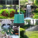 5W Submersible Pump Fountain Pump Aquarium Water Pump Tank Fountain 360°Water Absorption Low Water Level design Low Noise