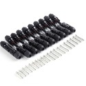 10 Pairs Solar Connectors with Spanner Solar Panel Cable Connectors Male & Female Solar Panel Connectors