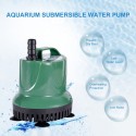 60W 3000L/H Submersible Water Pump Mini Fountain Pump with Power Cord Ultra Quiet Waterproof Water Pump for Aquarium Fish Tank Pond Water Gardens Hydroponic Systems with Nozzles