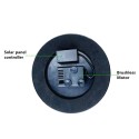 Solar Powered Water Pump 1.7W Solar Panel Water Fountain Bird Bath Small Pond Garden Decoration